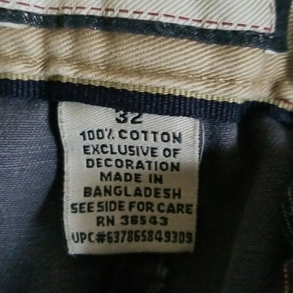 IZOD Mens size 32 blue cargo shorts - Picture 6 of 8
